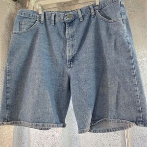 Wrangler Light Blue Jean Shorts for Men Size 44